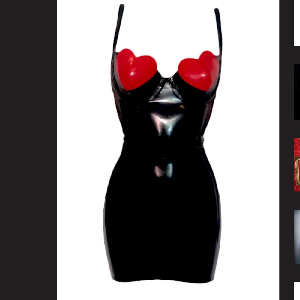 ❤️ Brand new never worn Latex dress ❤️